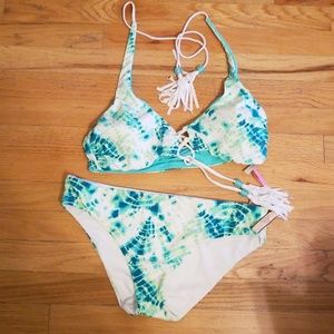 Victoria's Secret swim suit.